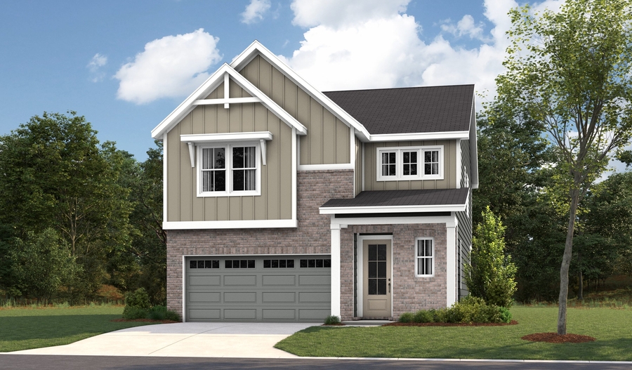Elevation H of the Poplar floor plan