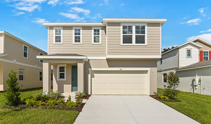 Exterior Exterior of the Laurel floor plan