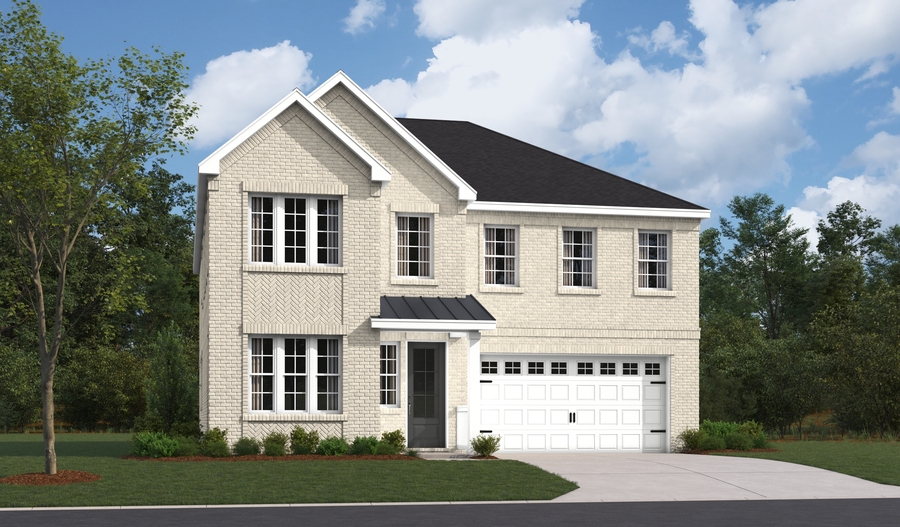Elevation J of the Ashcroft floor plan