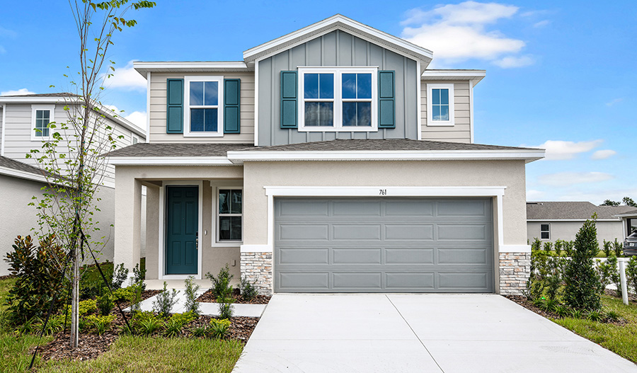Exterior of the Lynwood floor plan