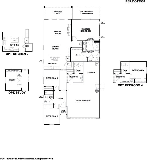 New Homes at La Estancia Community in Tucson Richmond