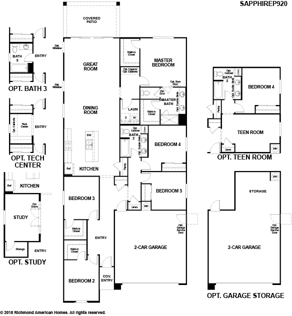 New Homes at Seasons at Tuscano Community in Phoenix