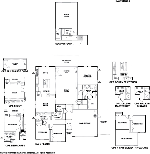 Park Place St Augustine Community Richmond American Homes Dalton J28d Jax Fp Jpg
