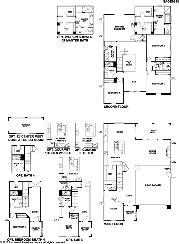 Middlefield at Delaney Park Oakley Community Richmond American Homes