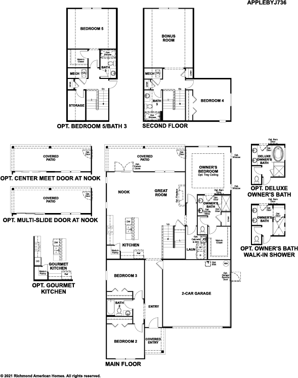 Los Lagos at Matanzas Shores Palm Coast Community Richmond American